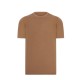 Tricou GRAN SASSO  Organic Cotton Vintage Knit Brown - 4316821820168