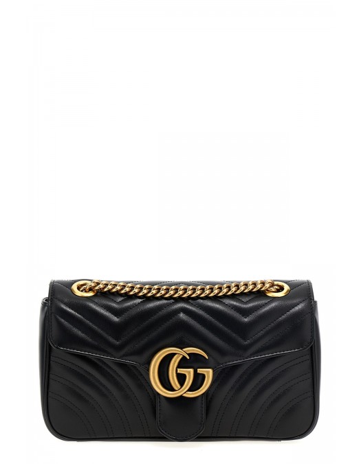 Geanta GUCCI, Shoulder, Small, Marmont Collection, Black - 443497DTDIT1000