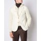 Jacheta L.B.M 1911, IVAN jacket in ivory jersey - 4550012826