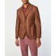 Sacou L.B.M 1911, Slim Fit, Triped Pattern Design, Brown - 4552132888