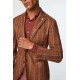 Sacou L.B.M 1911, Slim Fit, Triped Pattern Design, Brown - 4552132888