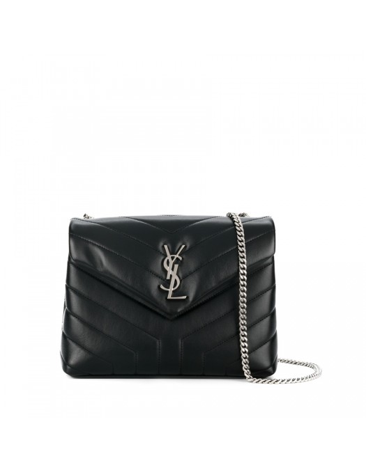 Geanta YVES SAINT LAURENT, Shoulder, Loulou Design, Small, Black - 494699DV7261000