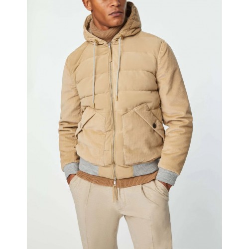 Geaca L.B.M 1911, Suede Bomber, Hazelnut Beige Geaca L.B.M 1911, Suede Bomber, Hazelnut Beige