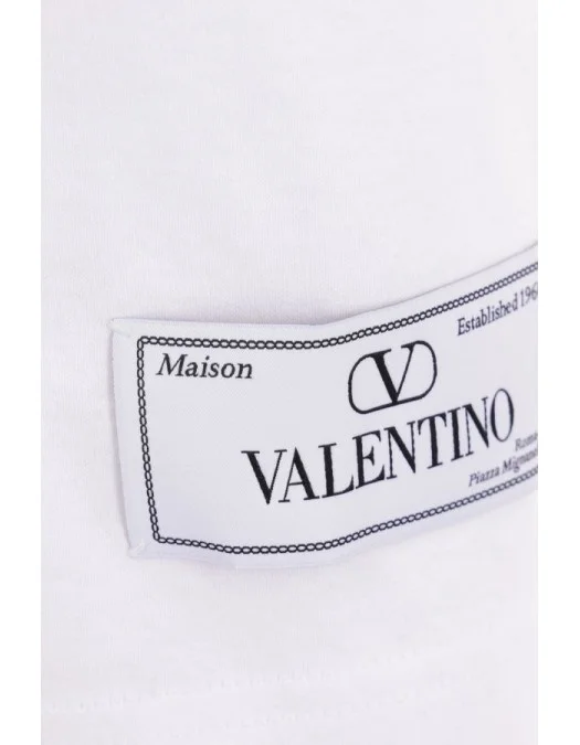 Tricou Valentino, White Label, 4V3MG01F9K70BO - 4V3MG01F9K70BO