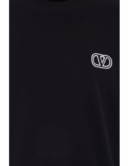 Tricou Valentino, Logo Label, 4V3MG10V9LJ0NO - 4V3MG10V9LJ0NO
