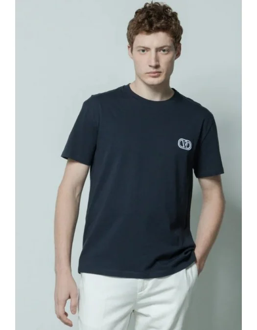 Tricou Valentino, Logo Label, 4V3MG10V9LJ598 - 4V3MG10V9LJ598