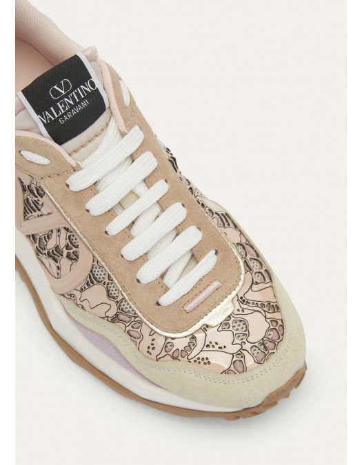 SNEAKERS VALENTINO, Lace Runner, 4W2S0DY9AJNY3K - 4W2S0DY9AJNY3K