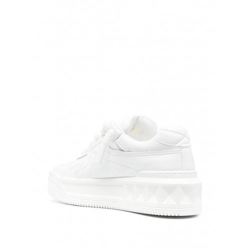 Sneakers VALENTINO, One Stud XL Sneakers, Full Alb 5W2S0FQ4XTM0BO Sneakers VALENTINO, One Stud XL Sneakers, Full Alb 5W2S0FQ4XTM0BO