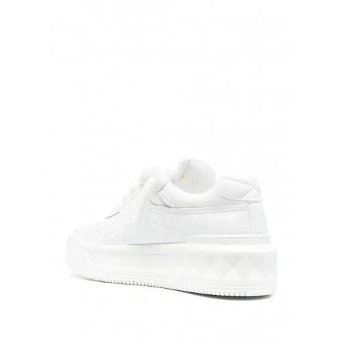 Sneakers VALENTINO, One Stud XL Sneakers, Full Alb 5W2S0FQ4XTM0BO
