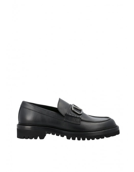 Pantofi VALENTINO GARAVANI, Logo Metalic, 4Y2S0G20PEW0NO - 4Y2S0G20PEW0NO