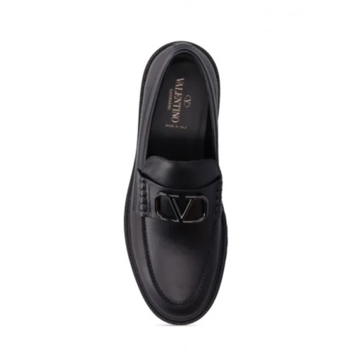 Pantofi VALENTINO GARAVANI, Logo Metalic, 4Y2S0G20PEW0NO Pantofi VALENTINO GARAVANI, Logo Metalic, 4Y2S0G20PEW0NO