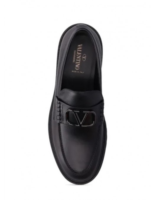 Pantofi VALENTINO GARAVANI, Logo Metalic, 4Y2S0G20PEW0NO - 4Y2S0G20PEW0NO
