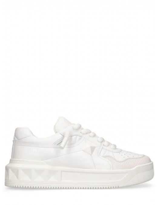 Sneakers VALENTINO, One Stud XL Sneakers, Men, Full White - 4Y2S0G37XTM0BO