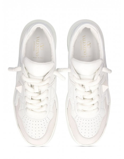 Sneakers VALENTINO, One Stud XL Sneakers, Men, Full White - 4Y2S0G37XTM0BO