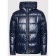 Geaca Karl Lagerfeld, Hooded Down Blouson, Bleumarin - 505005512505690