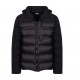 Geaca Karl Lagerfeld, Black Hooded Jacket, 505029524596990 - 505029524596990