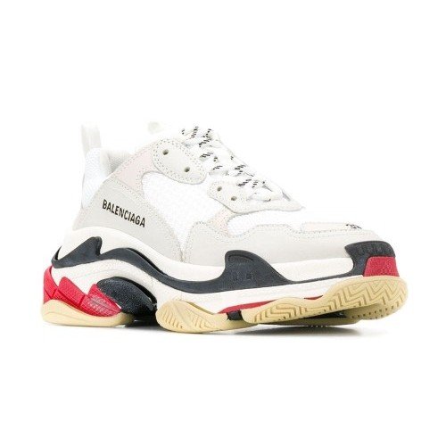 Sneakers BALENCIAGA, Red and White 533882W09E19000W Triple S