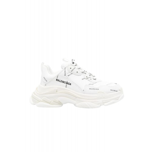 Sneakers BALENCIAGA, Logo Negru, Alb Sneakers BALENCIAGA, Logo Negru, Alb