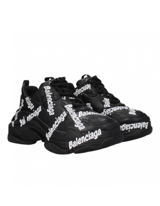 Sneakers BALENCIAGA, Print All Over, Black - 524039W2FAB1090 Sneakers BALENCIAGA, Print All Over, Black - 524039W2FAB1090