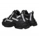 Sneakers BALENCIAGA, Print All Over, Black - 524039W2FAB1090 Sneakers BALENCIAGA, Print All Over, Black - 524039W2FAB1090