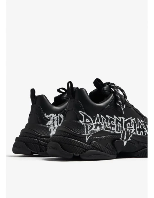 SNEAKERS BALENCIAGA, Triple S, Logo Print, Black - 524039W2FAY1090 SNEAKERS BALENCIAGA, Triple S, Logo Print, Black - 524039W2FAY1090
