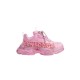 SNEAKERS BALENCIAGA, Triple S, Logo Print, Pink - 524039W2FAY5016