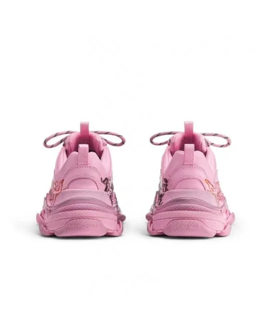 SNEAKERS BALENCIAGA, Triple S, Logo Print, Pink - 524039W2FAY5016 SNEAKERS BALENCIAGA, Triple S, Logo Print, Pink - 524039W2FAY5016