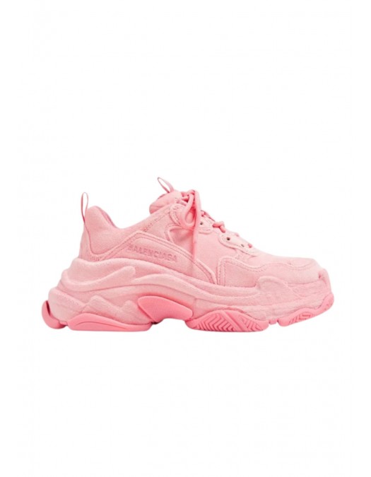 SNEAKERS BALENCIAGA, Triple S, Velvet, Pink - 524039W3TSV5500