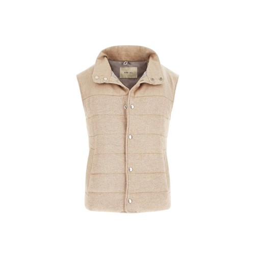 Vesta L.B.M 1911,Beige padded gilet Vesta L.B.M 1911,Beige padded gilet