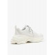 SNEAKERS BALENCIAGA, Triple S Tape, Yellow Detail, White Woman - 524039WTRST9070