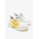 SNEAKERS BALENCIAGA, Triple S Tape, Yellow Detail, White - 536737WTRST9070