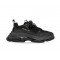 Sneakers BALENCIAGA, Triple S Trainers, Clear Sole, Full Black EFECT USED
