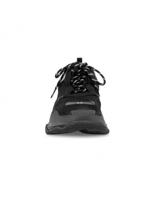 Sneakers BALENCIAGA, Triple S Trainers, Clear Sole, Full Black - 541624W2FB11000