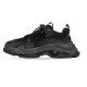 Sneakers BALENCIAGA, Triple S Trainers, Clear Sole, Full Black - 541624W2FB11000 Sneakers BALENCIAGA, Triple S Trainers, Clear Sole, Full Black - 541624W2FB11000
