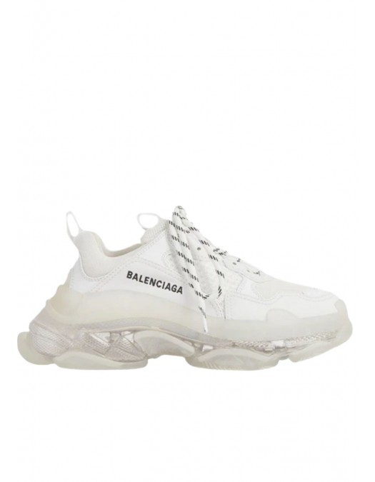 Sneakers BALENCIAGA, Clear Sole, Alb - 541624W2FB19000 Sneakers BALENCIAGA, Clear Sole, Alb - 541624W2FB19000