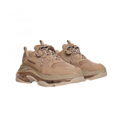 Sneakers BALENCIAGA, Triple S, Clear Sole, Light Brown Sneakers BALENCIAGA, Triple S, Clear Sole, Light Brown