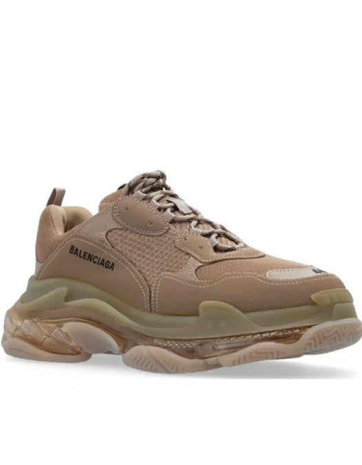 Sneakers BALENCIAGA, Triple S, Clear Sole, Light Brown - 541624W2GA12510