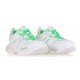Sneakers Balenciaga, Track Trainers, Alb si Verde Neon - 542023W3AC29035