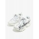 Sneakers BALENCIAGA, Men's Track Signature Sneaker in White - 542023WTRHW9010
