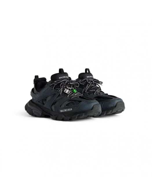 SNEAKERS BALENCIAGA, Track, Charms colorate, Negru