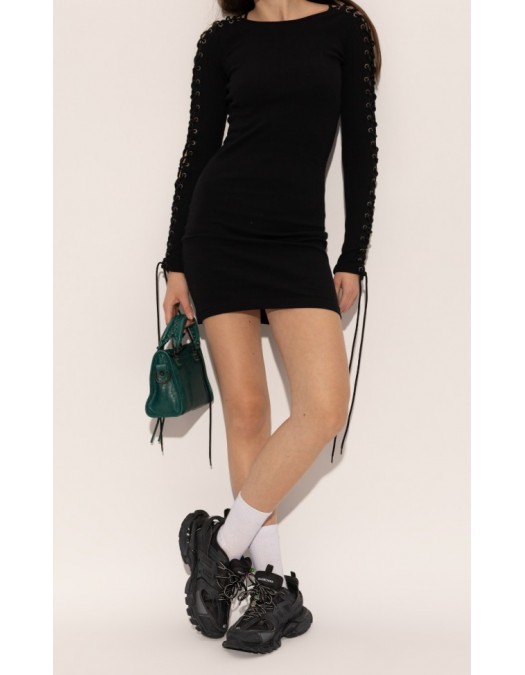 SNEAKERS BALENCIAGA, Track, Charms colorate, Negru - 542436WTRCH1000
