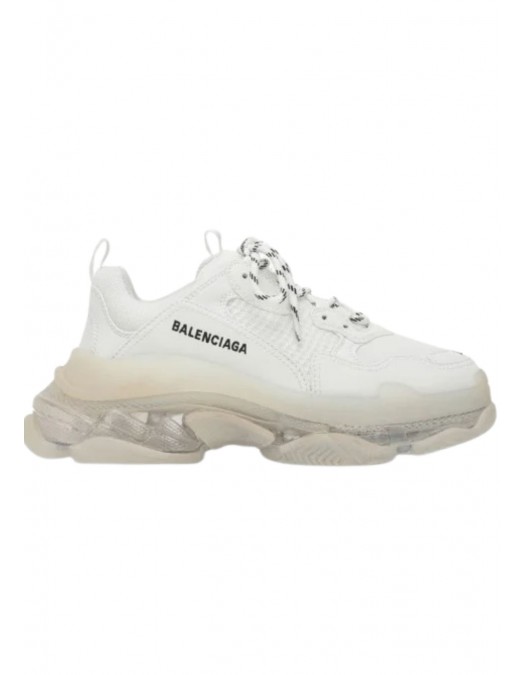 Sneakers BALENCIAGA, Clear Sole, Full White - 544351W2FB19000