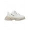 Sneakers BALENCIAGA, Clear Sole, Full White, EFECT USED