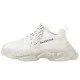 Sneakers BALENCIAGA, Clear Sole, Full White - 544351W2FB19000