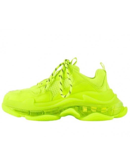 Sneakers BALENCIAGA, Clear Sole, Neon Green - 544351W2FF17320