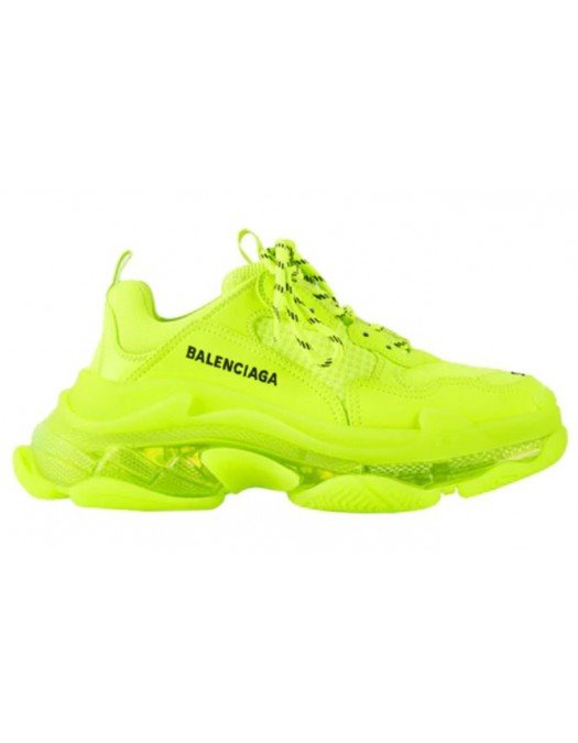 Sneakers BALENCIAGA, Clear Sole, Neon Green - 544351W2FF17320