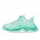 Sneakers BALENCIAGA Turquoise cu talpa transparenta - 544351W2GA14500