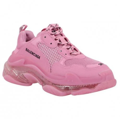 Sneakers BALENCIAGA, Clear SOLE, Triple S, Pink