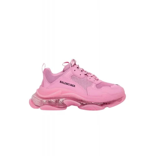 Sneakers BALENCIAGA, Clear SOLE, Triple S, Pink