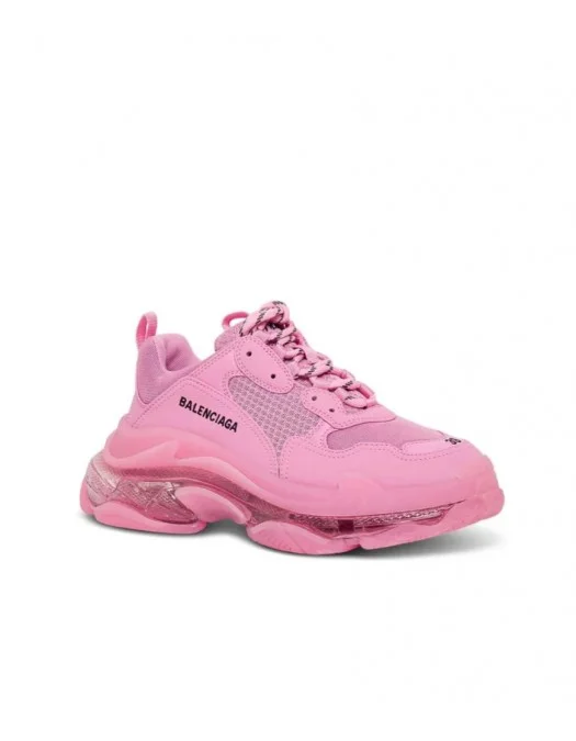 Sneakers BALENCIAGA, Clear SOLE, Triple S, Pink - 544351W2GA15760 Sneakers BALENCIAGA, Clear SOLE, Triple S, Pink - 544351W2GA15760